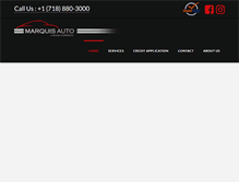 Tablet Screenshot of marquisautos.com